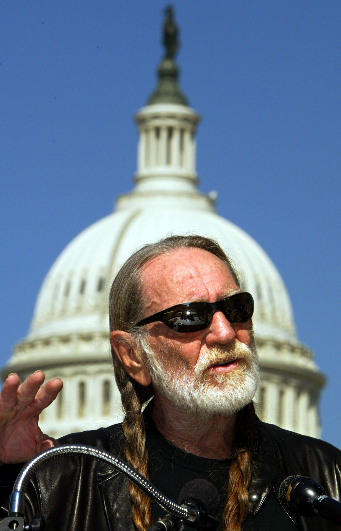 2004: Willie Nelson in Washington D.C.